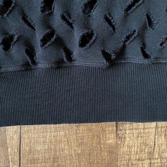 Vivienne Westwood Anglomania Sweatshirt "WE ARE NOT DISPOSABLE" in Black, XL - Picture 10 of 13